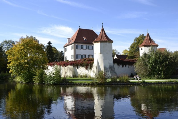 Castello di Blutenburg viaggio in camper in germania