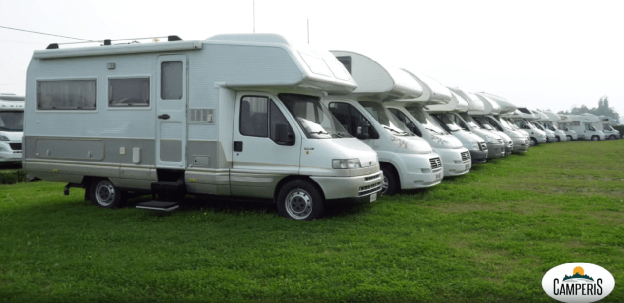 camper mansardati 7 posti usato