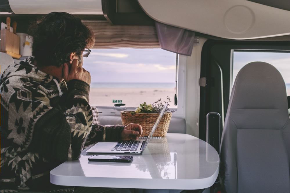 Perché lo Smart-working in camper?