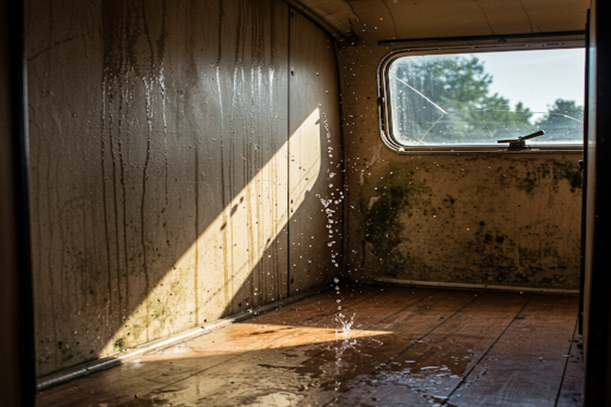 Infiltrazioni dentro il camper