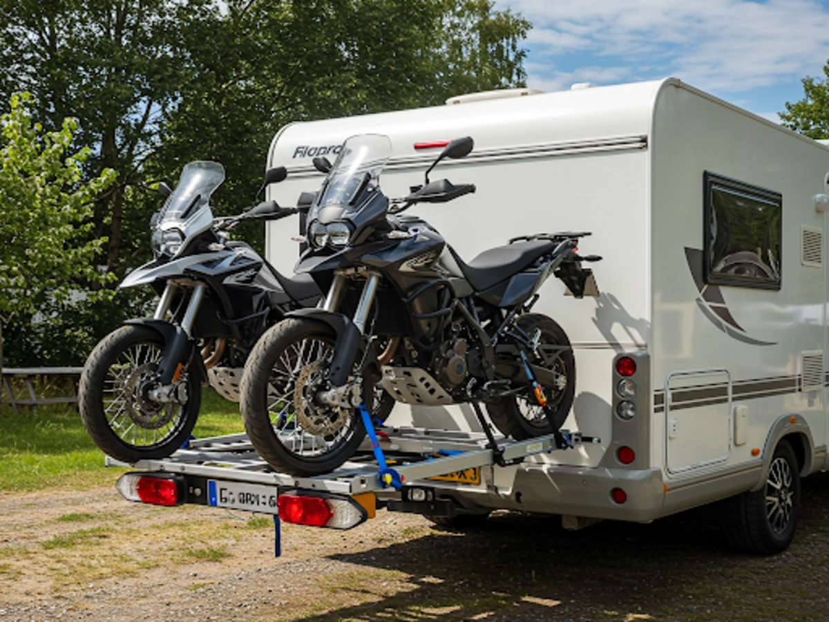 Portamoto camper