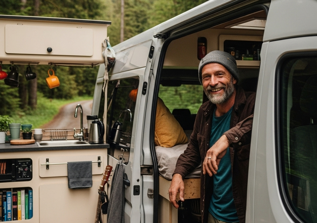 Vivere in camper