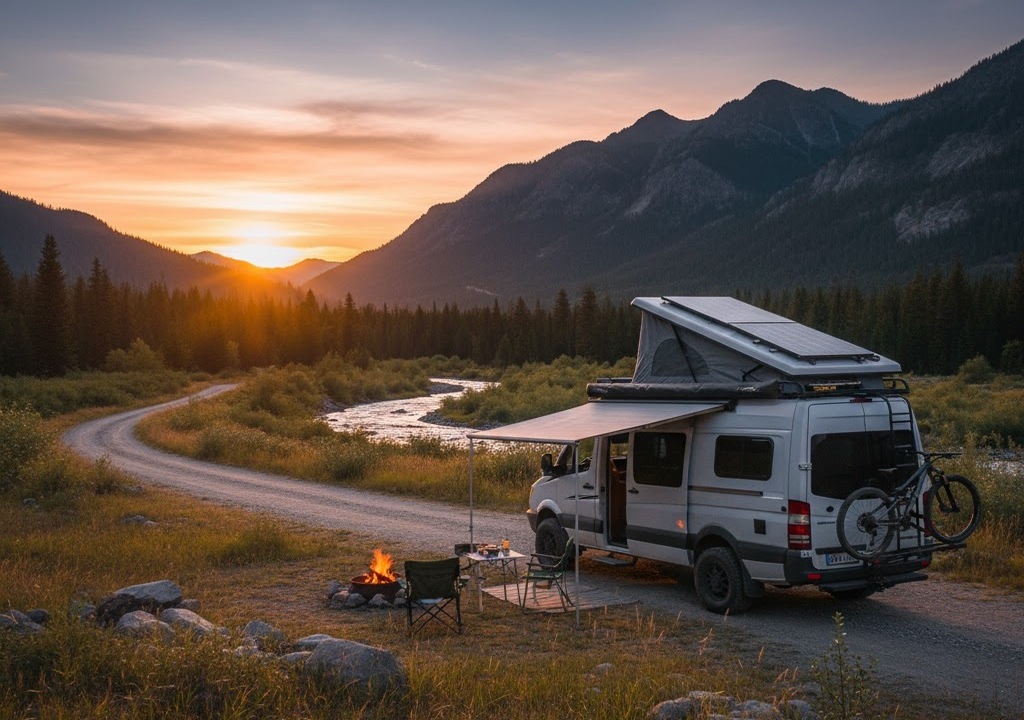 camper di medie dimensioni