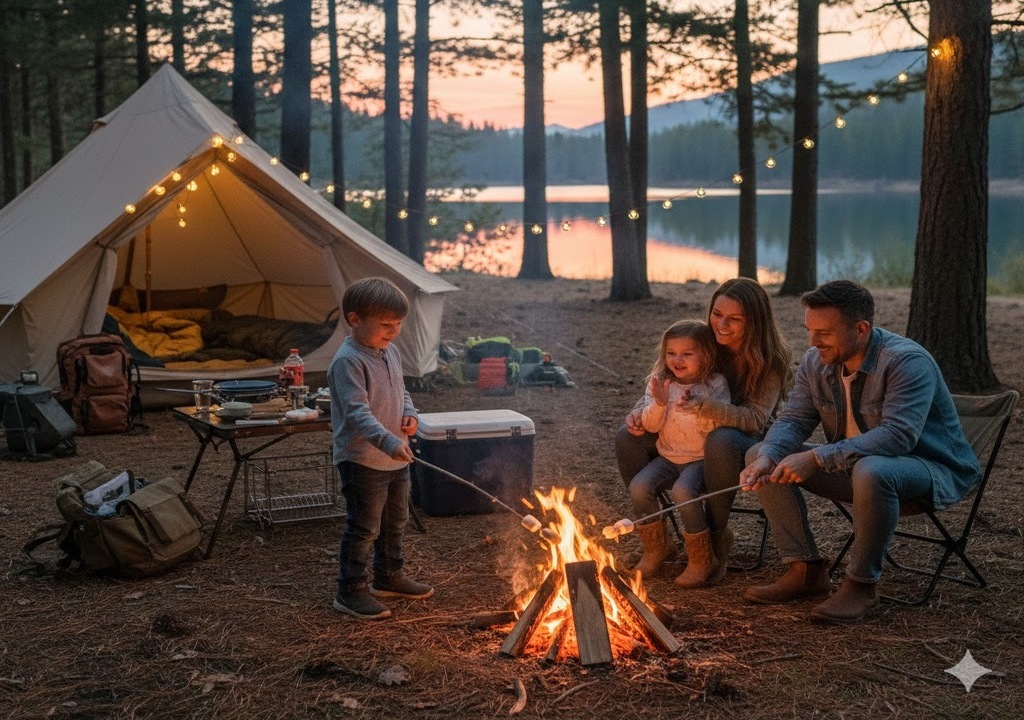Campeggio con i bambini