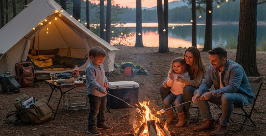 Campeggio con i bambini