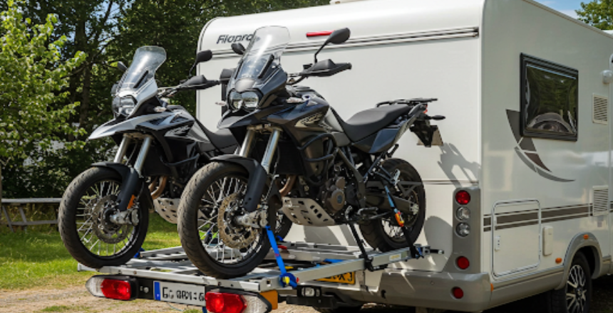 Portamoto camper