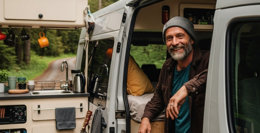 Vivere in camper