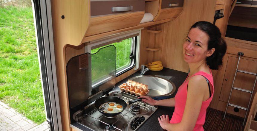 Cucinare in camper